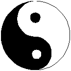 Symbol für Yin-Yang